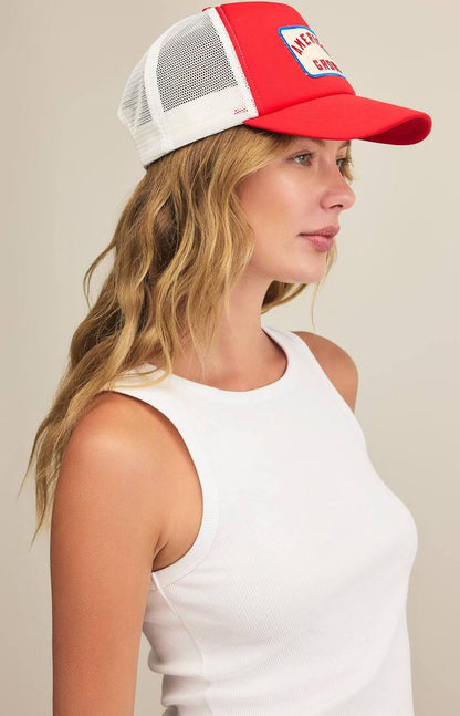 Z Supply American Grown Trucker Patch Hat
