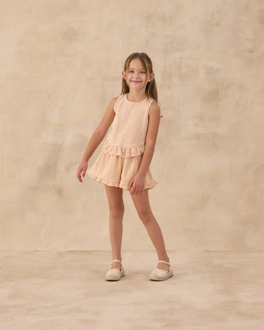 RYLEE + CRU FAYE SET PINK STRIPE