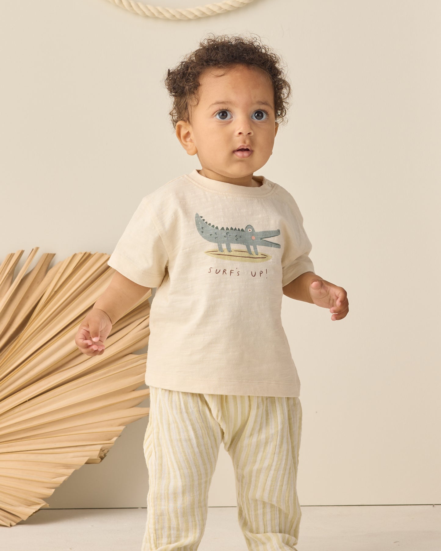 RYLEE + CRU RELAXED TEE - ALLIGATOR