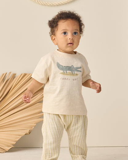 RYLEE + CRU RELAXED TEE - ALLIGATOR