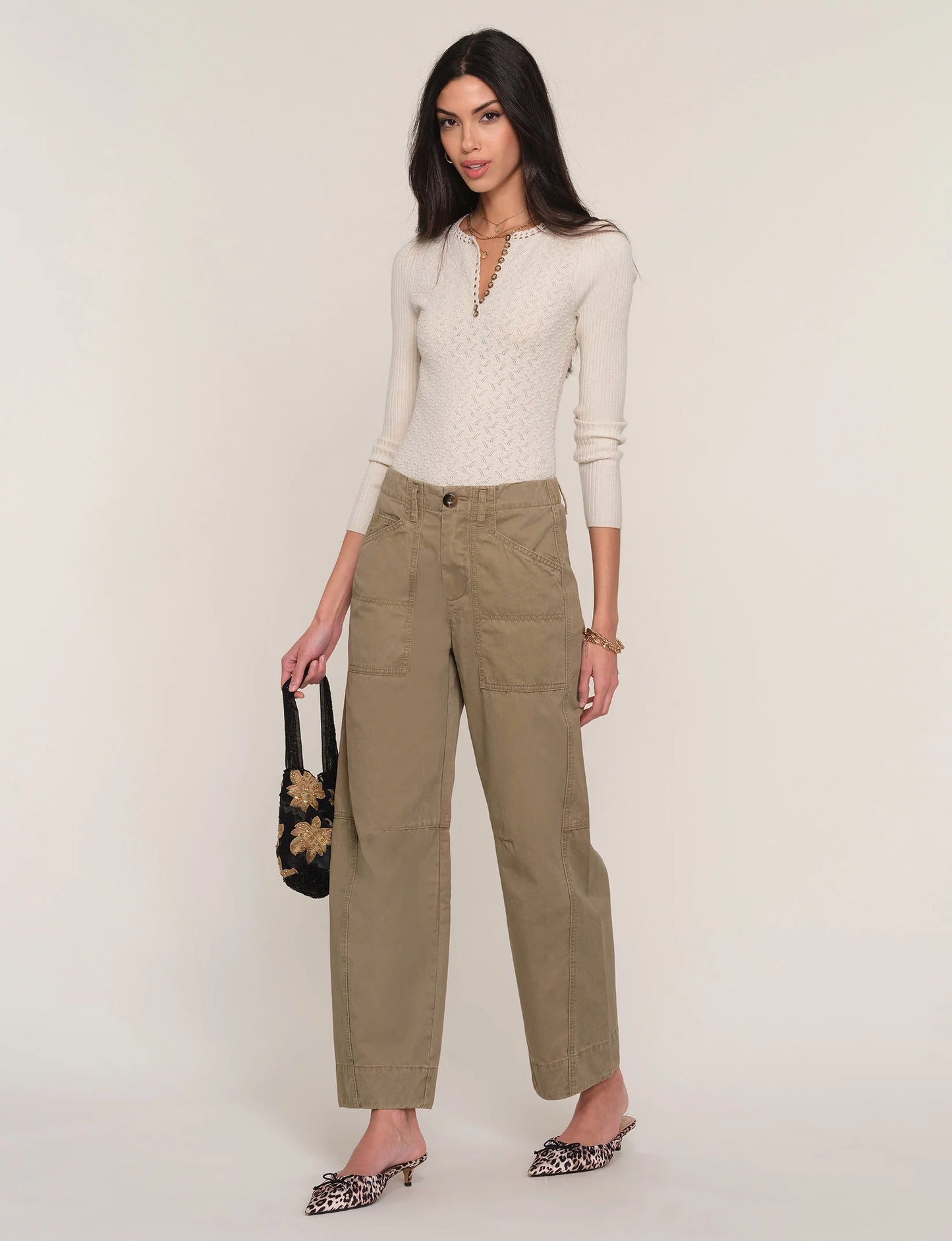 Heartloom Maryam Pants - Khaki