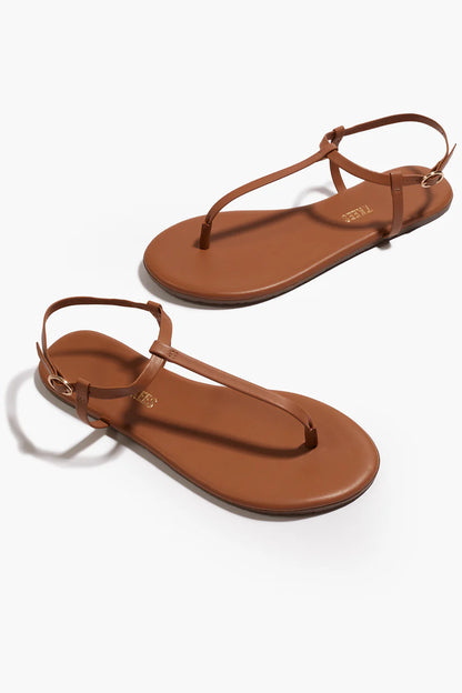 tkees Mariana Leather Sandal - Au Naturale