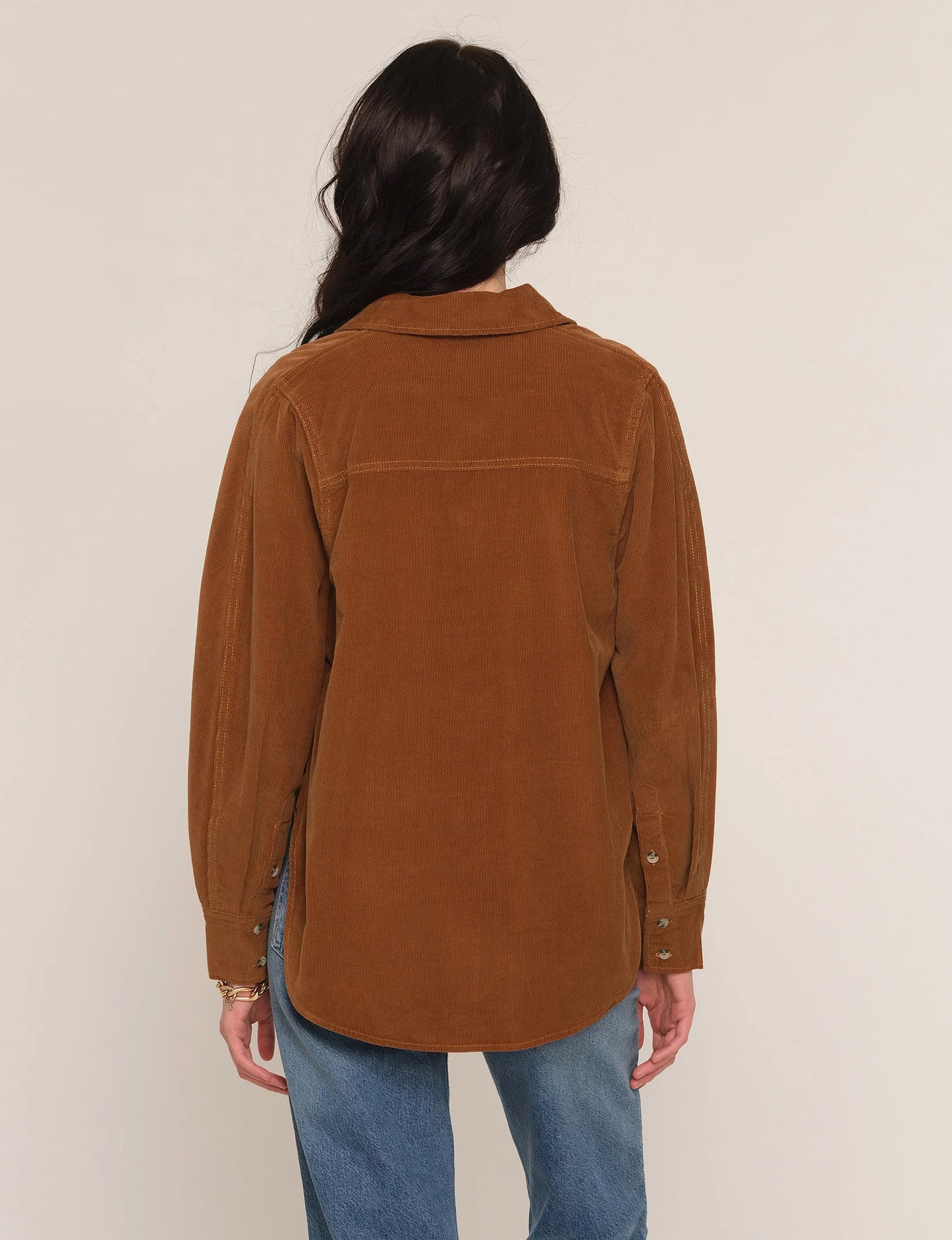 Heartloom Morocco Denim Top - Caramel