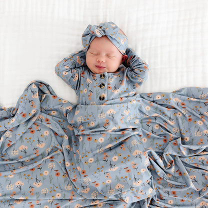Lou Lou & Company Swaddle - Scarlet