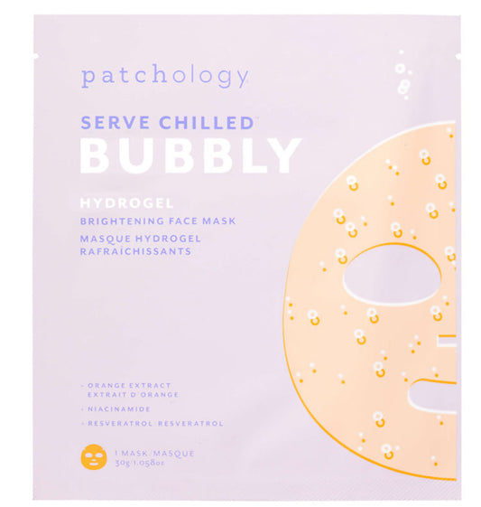Patchology Serve Chilled Bubbly Hydrogel Brightening Face Mask