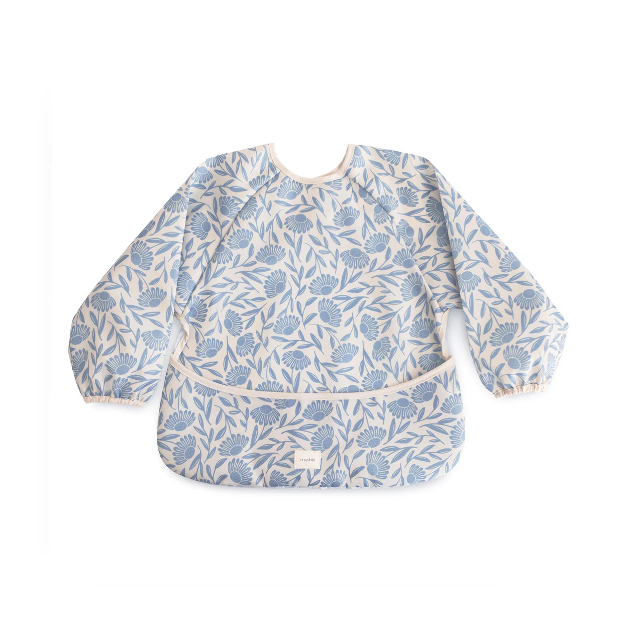 Mushie Long Sleeve Bib - Multiple Color Options