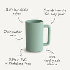 Mushie Bath Rinse Cup - Dried Thyme