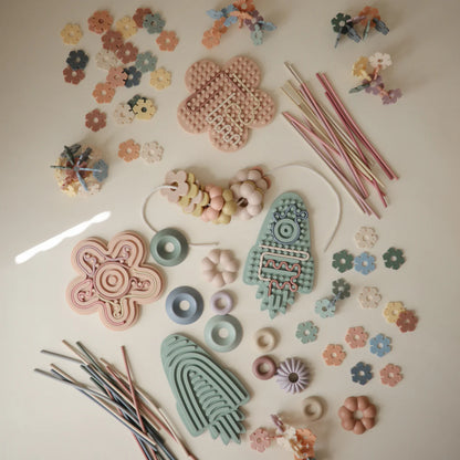 Mushie Silicone Sensory Toy - Rocket