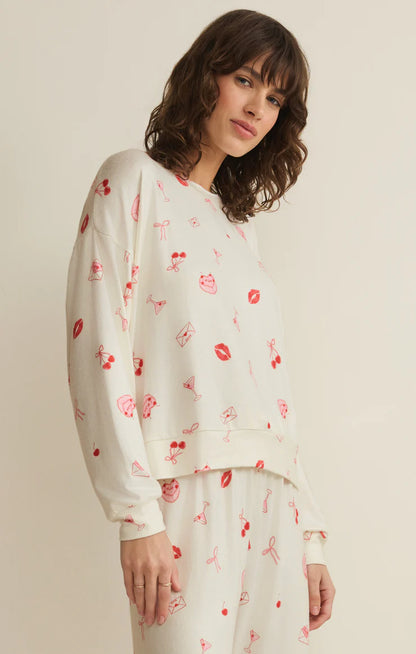 Z Supply Mira Sweet Things Lounge Top