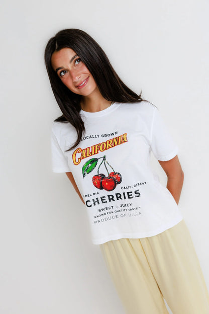 Sunny Somewhere - Cherry Everyday Tee