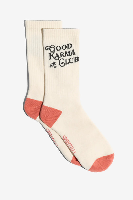 Spiritual Gangster Karma Club Crew Socks