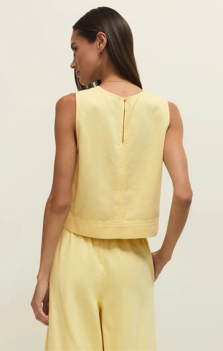 Z Supply Sun Seeker Twill Tank - Sunnyside