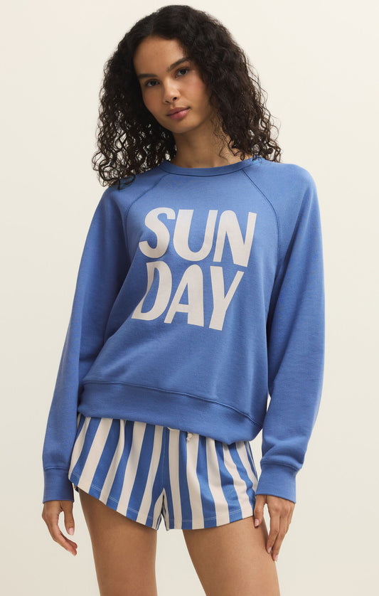 Z Supply Sunday Sweatshirt Bayside