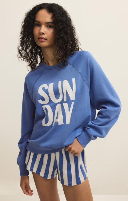 Z Supply Sunday Sweatshirt Bayside