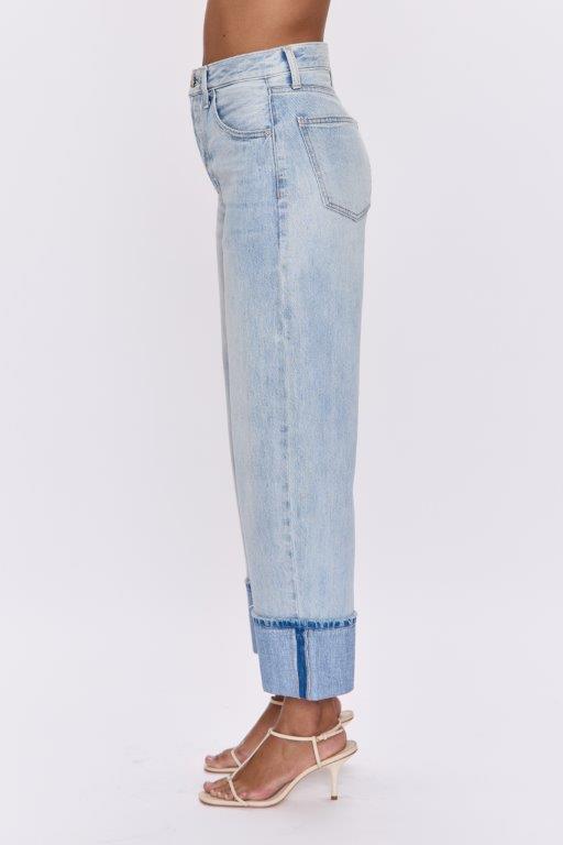 Pistola Ryder Cuffed Denim Jeans - Sunrise