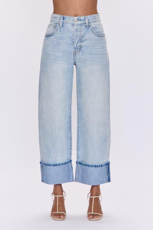 Pistola Ryder Cuffed Denim Jeans - Sunrise