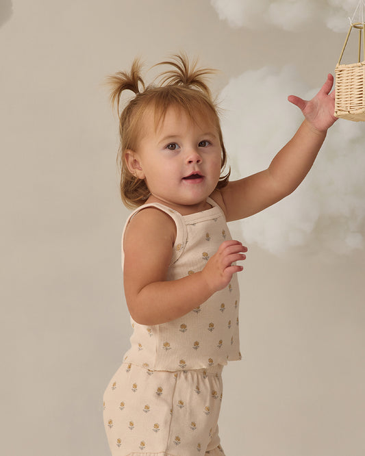 Quincy Mae - Evie Tank + Shortie Set - Buttercup
