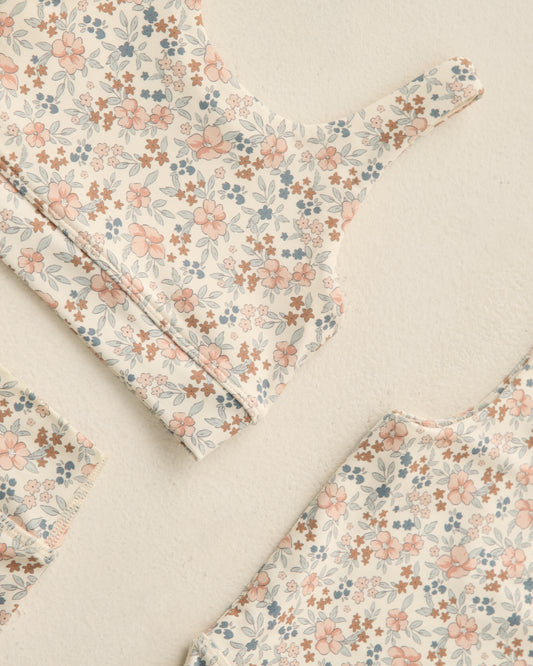 RYLEE + CRU SWIFT SPORTS BRA FLOWER FIELD