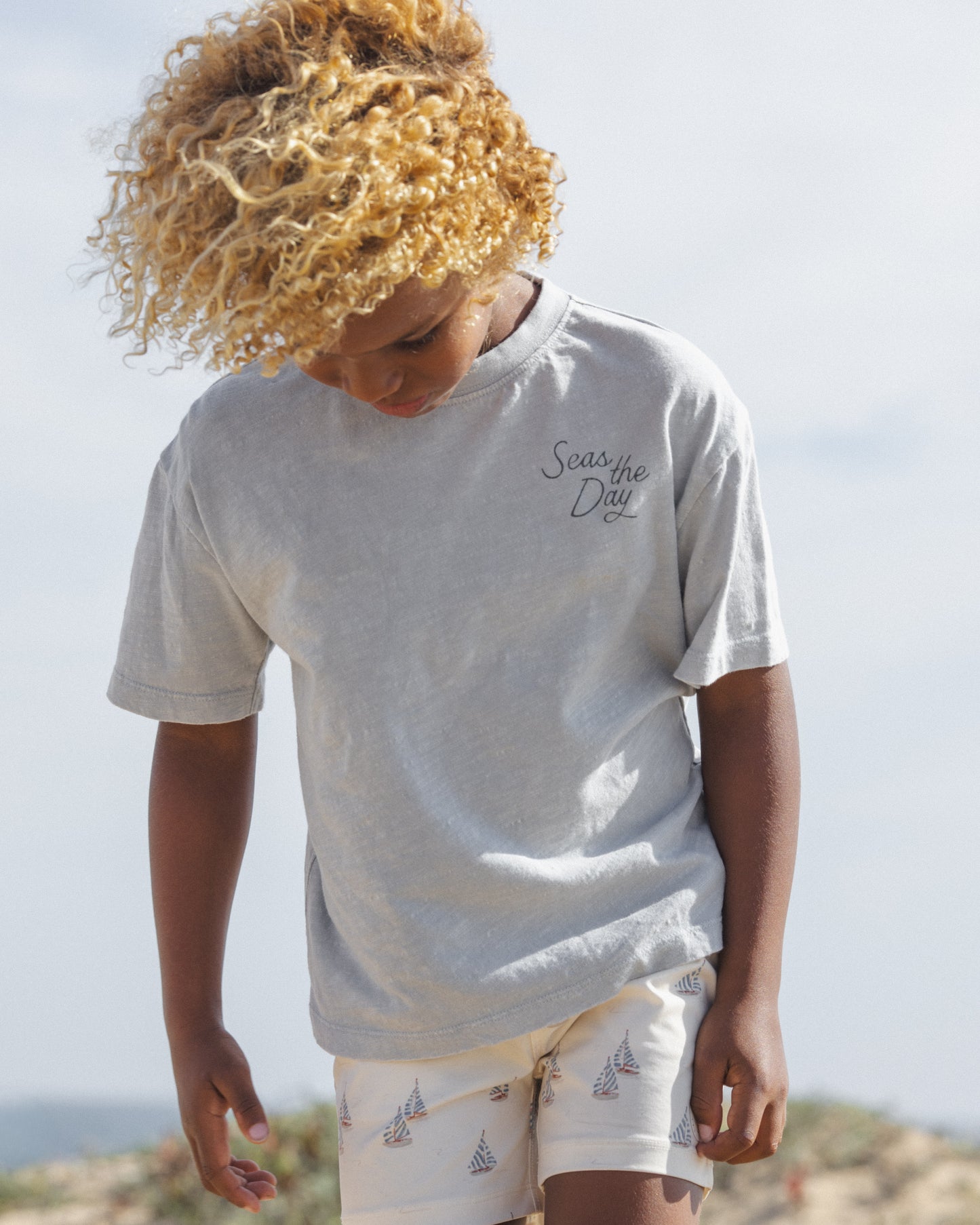 RYLEE + CRU RELAXED TEE - SEAS THE DAY
