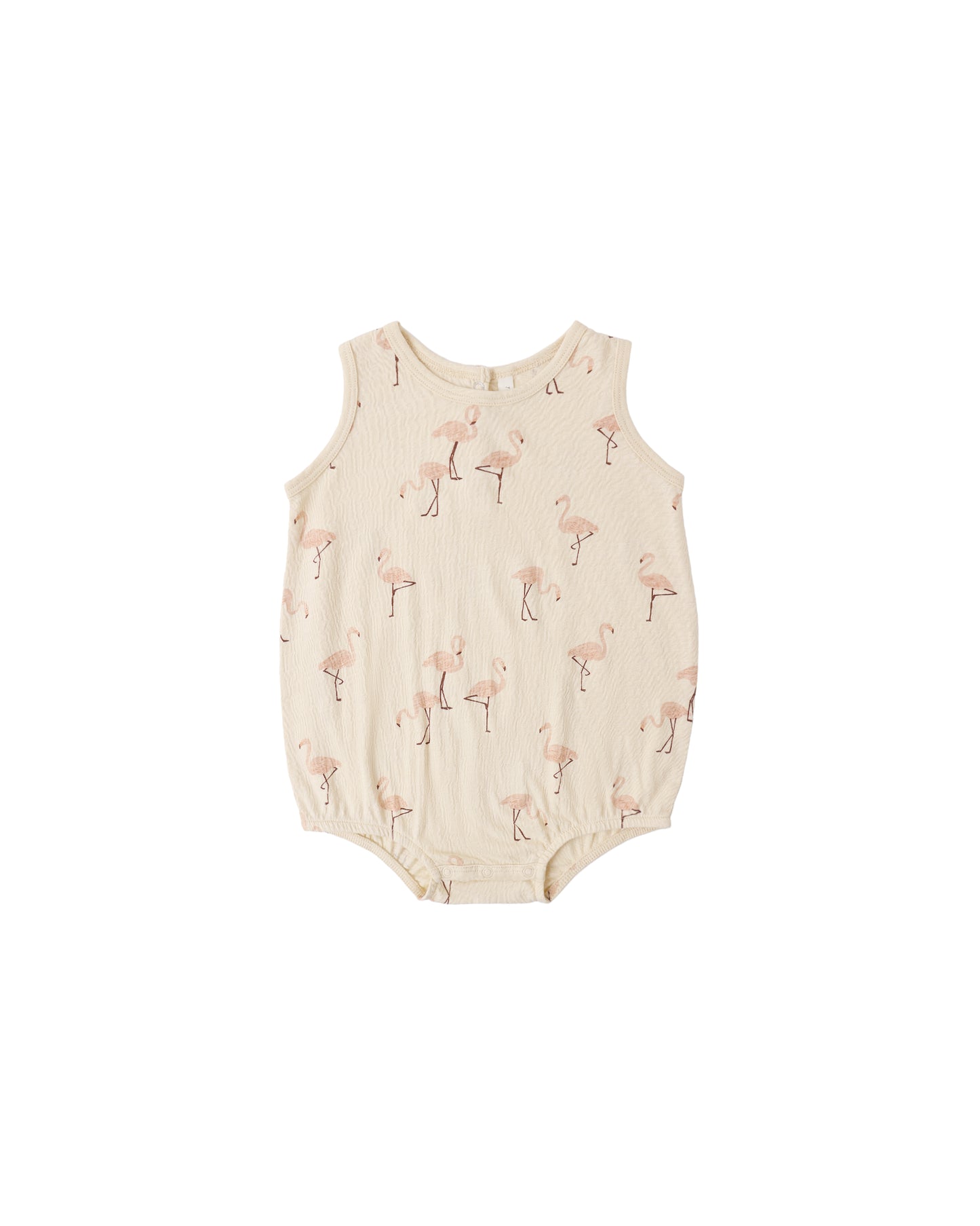 RYLEE + CRU BUBBLE ONESIE FLAMINGO