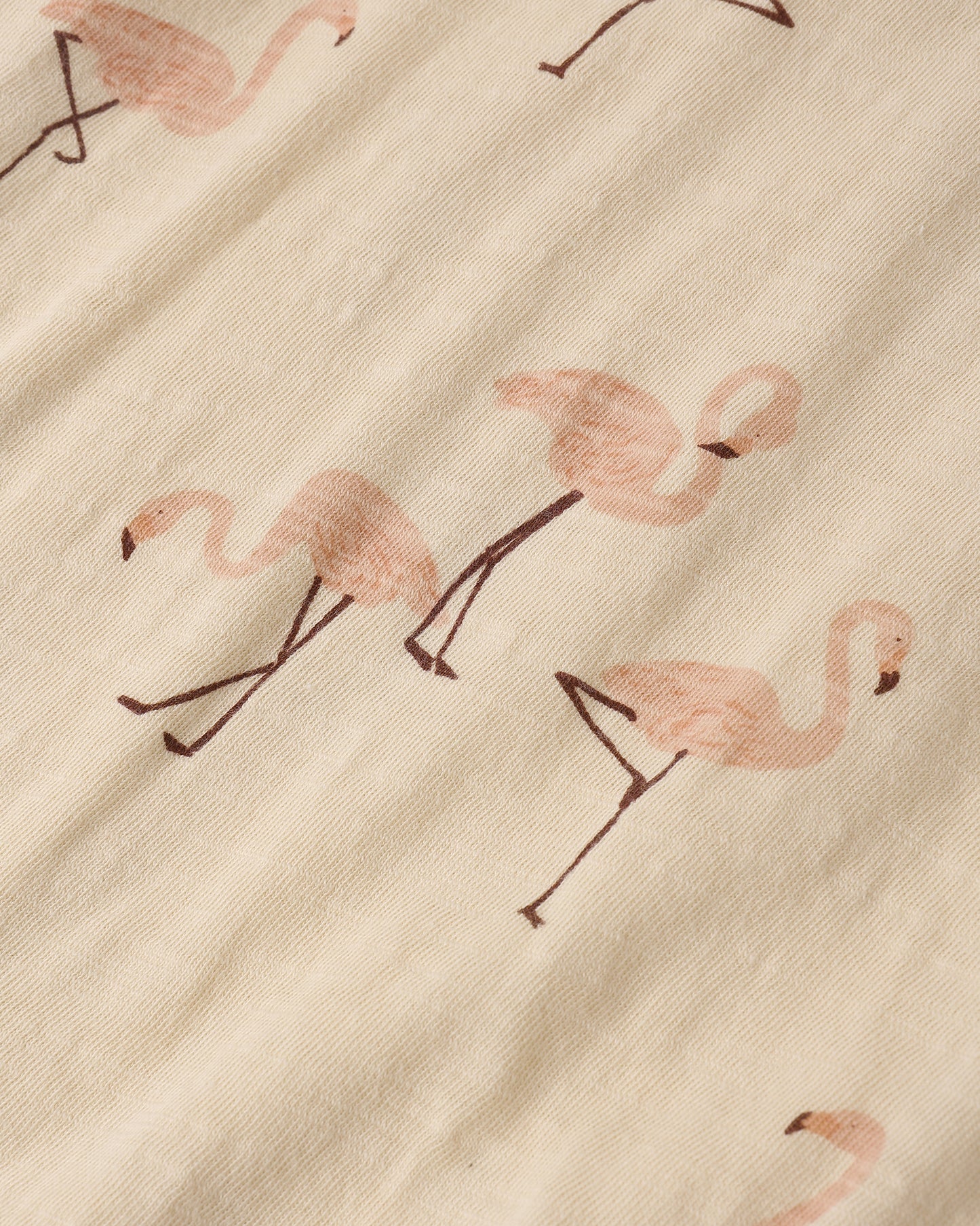 RYLEE + CRU BUBBLE ONESIE FLAMINGO