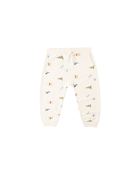 RYLEE + CRU JOGGER SWEATPANT - FLAGS