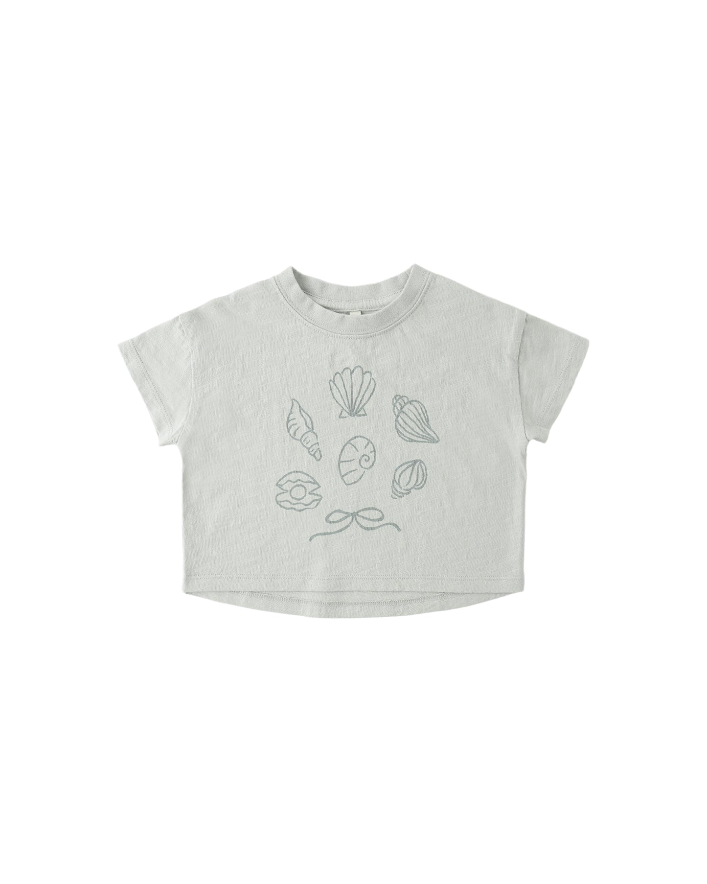 RYLEE + CRU BOXY TEE SEASHELLS