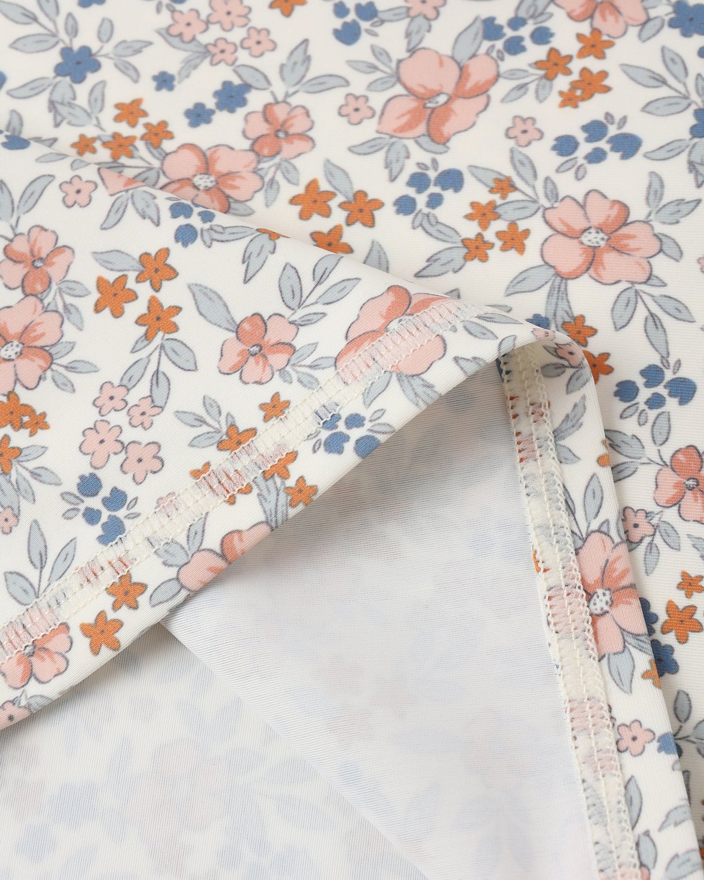 RYLEE + CRU RASHGUARD GIRLS SET FLOWER FIELDS