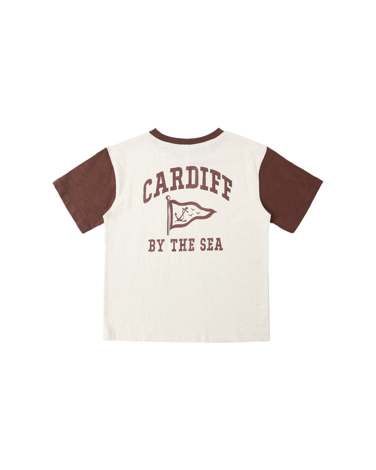 RYLEE + CRU CONTRAST SHORT SLEEVE TEE CARDIFF BY THE SEA