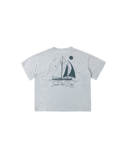 RYLEE + CRU RELAXED TEE - SEAS THE DAY