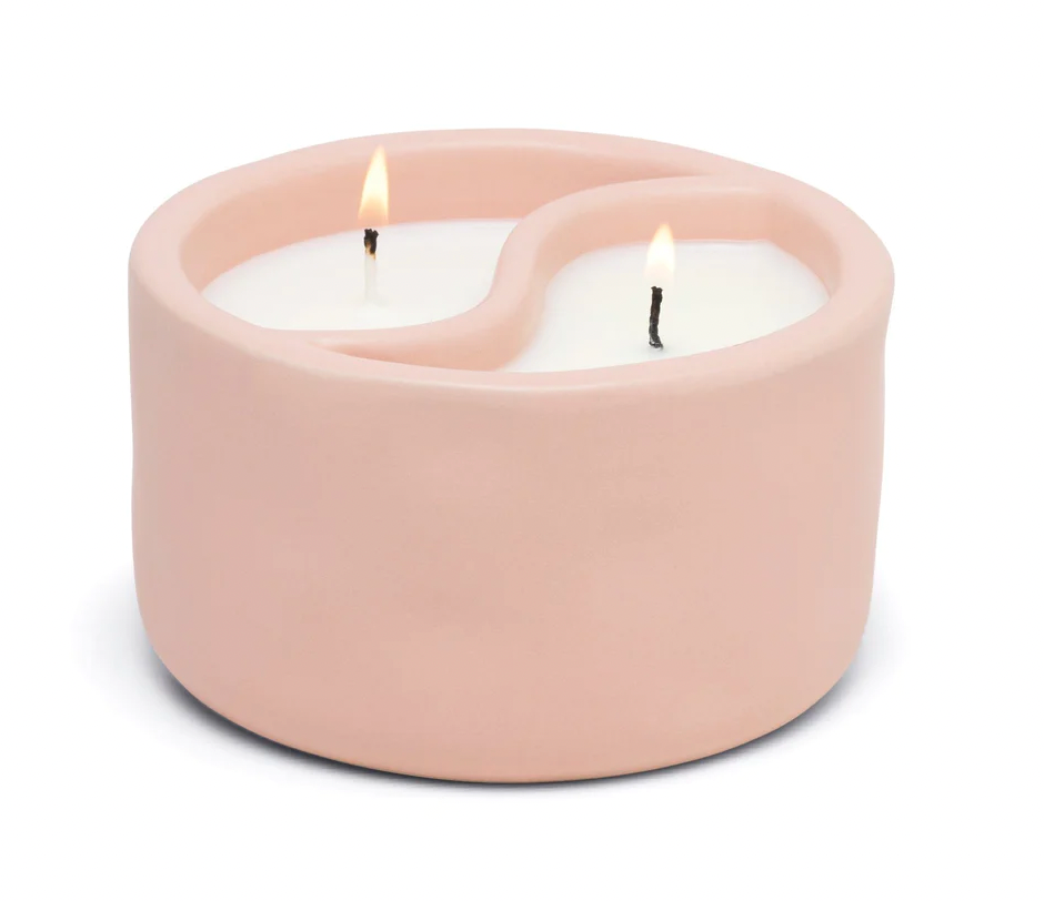 Paddywax Yin-Yang 11 oz Candle - Cactus Flower + Watermint