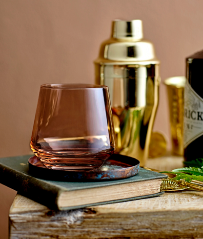 Wine Cocktail Drinking Glass - Pink