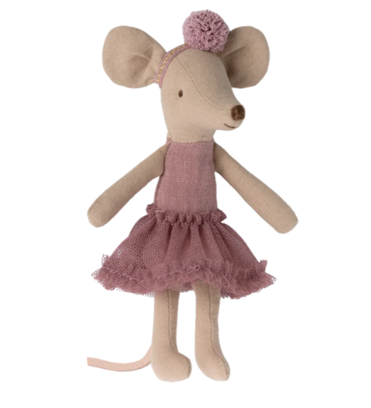 Maileg Ballerina mouse, Big sister - Heather