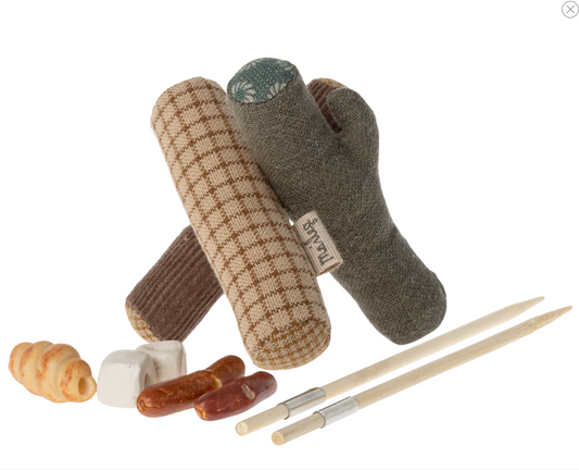 Maileg Bonfire set, mouse