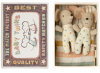 Twins, Baby mice in matchbox