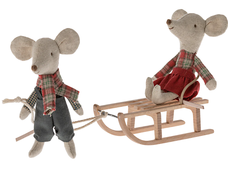 Maileg Sled - Mouse