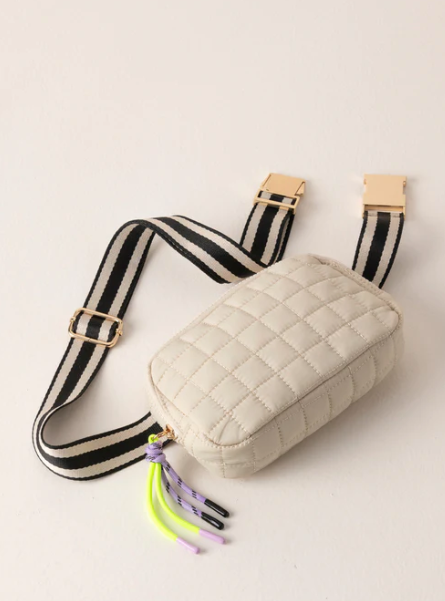 Shiraleah Ezra Belt Bag - Ivory