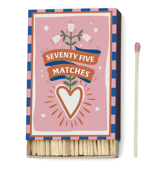 Paddywax A Dopo "Hearts" - 75ct Boxed Matches