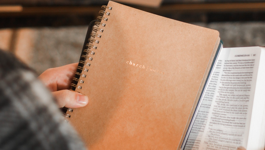 Church Notes Notebook - Kraft