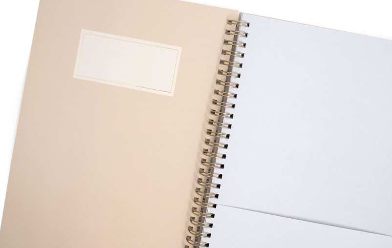 Church Notes Notebook - Dove Grey