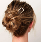 Ink + Alloy Sutton Rectangle Hair Stick - Brass
