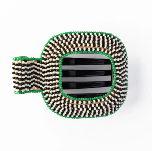 Ink + Alloy Charlotte Flat Hair Clip - Green