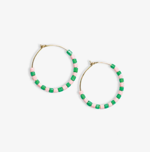 Ink + Alloy Victoria Small Hoop Earring - St. Tropez