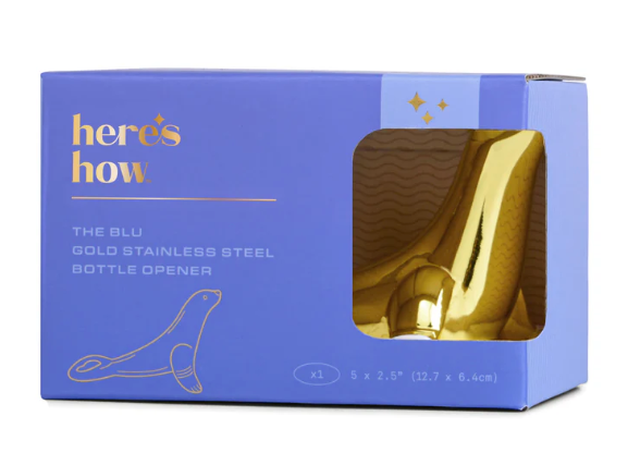 HERE'S HOW THE BLU SEAL BOTTLE OPENER