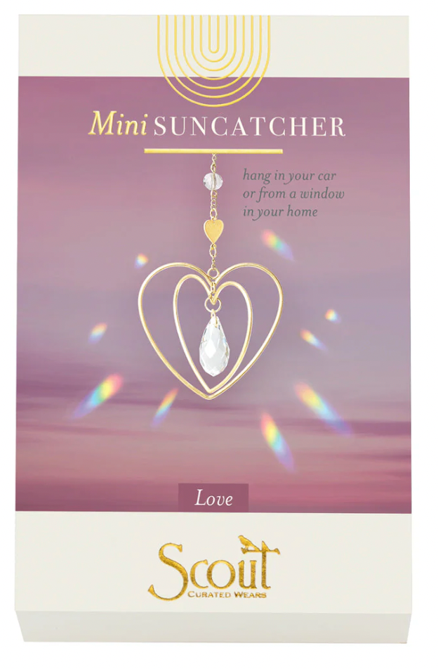 Scout Mini Suncatcher - Heart/Love