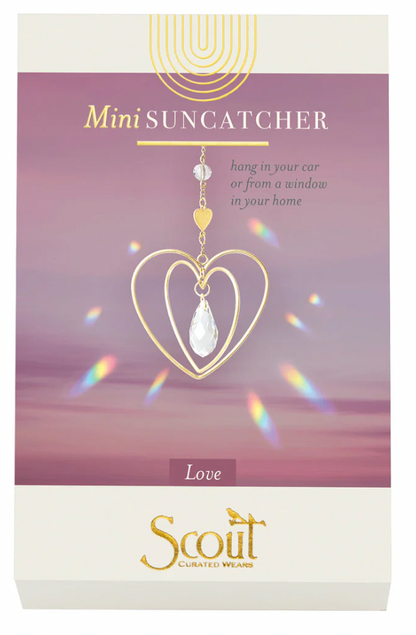 Scout Mini Suncatcher - Heart/Love