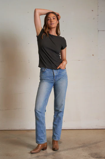 perfectwhitetee -  sheryl recycled cotton baby tee