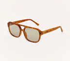 Z Supply Sunglasses - After Hour - Tortoise / Light Grey Polarized