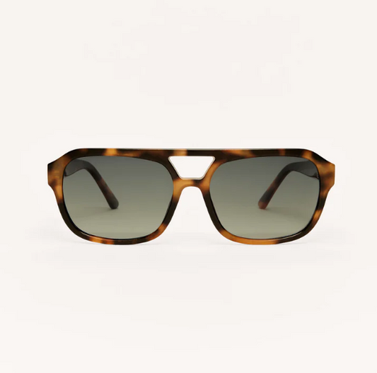 Z Supply Sunglasses - After Hour - Dark Tortoise / Light Gradient