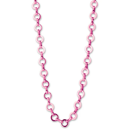 Charm It!  - Pink Chain Necklace